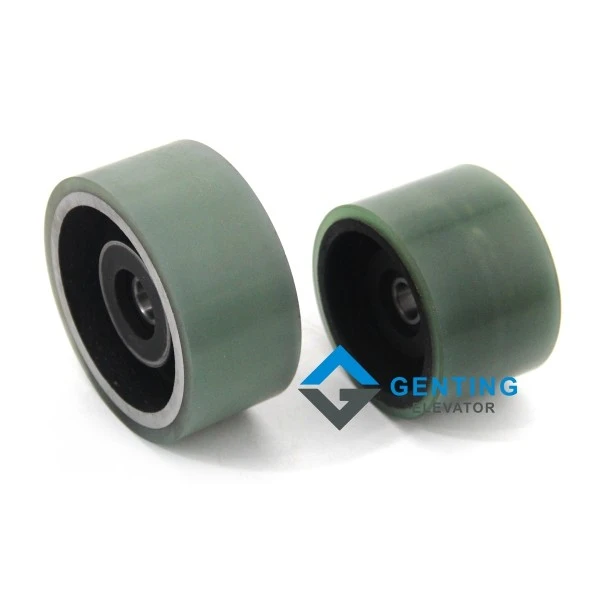 Hitachi escalator handrail pressure roller