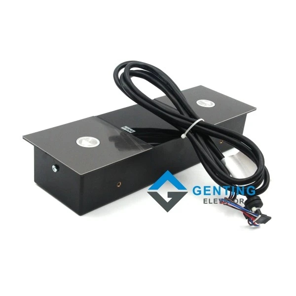 Kone elevator KDS330 black landing door operator display panel KM51176351V001